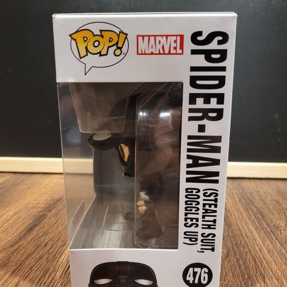 Marvel Spider-Man Far From Home Spider-Man (Stealth Suit, Goggles Up) Excl Pop - Picture 2 of 11